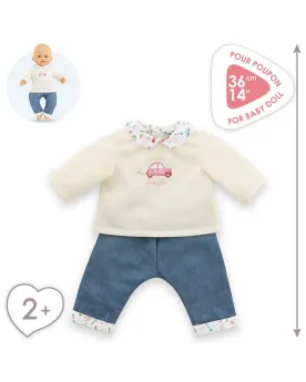 BEBE 36CM T-SHIRT + JEANS WK PARIS   COR141690 COROLLE Âge Minimum:...