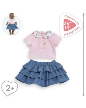 BEBE 36CM T-SHIRT + JUPE WK PARIS   COR141720 COROLLE Âge Minimum: ...
