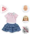 BEBE 36CM T-SHIRT + JUPE WK PARIS   COR141720 COROLLE Âge Minimum: ...