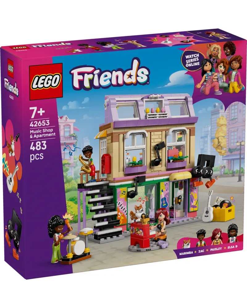 LE MAGASIN DE MUSIQUE ET L'APPARTEMENT   LEG42653 LEGO Âge Minimum:...