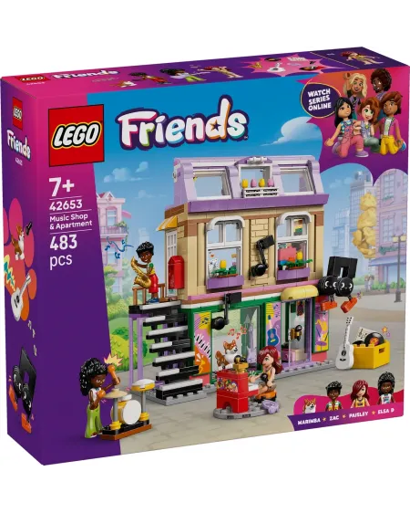 LE MAGASIN DE MUSIQUE ET L'APPARTEMENT   LEG42653 LEGO Âge Minimum:...