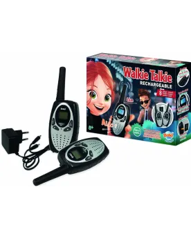 TALKIE WALKIE RECHARGEABLES  Portée 4 km. 8 canaux, mode appel, écr...