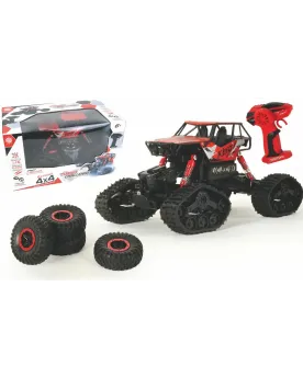 R.C. 4X4 CHENILLE ET ROUES R/R  1/14. 2.4 GHz. Toutes fonctions. Ba...