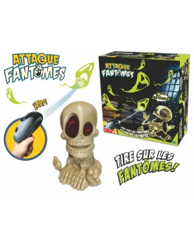 ATTAQUE FANTOMES  Dans le noir, tire sur les fantômes projetés par ...