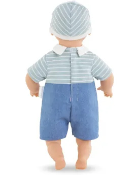 BB CALIN MAEL BLEU/GRIS 30CM  30 cm. COR100640 COROLLE Âge Minimum:...