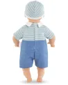 BB CALIN MAEL BLEU/GRIS 30CM  30 cm. COR100640 COROLLE Âge Minimum:...