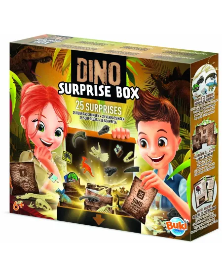 DINO SURPRISE BOX 25 SURPRISES 25 surprises dont : des écussons, u... DINO SURPRISE BOX 25 SURPRISES 25 surprises dont : des écussons, u...