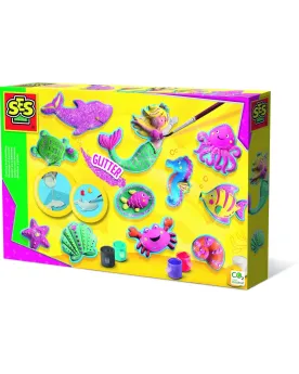 MOULAGE ET PEINTURE FIGURINE DE LA MER  11 figurines à mouler à l'a...