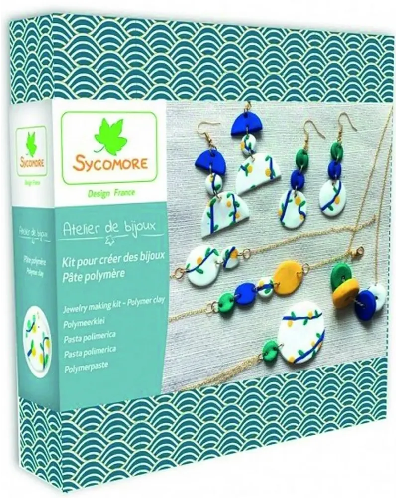 ATELIER BIJOUX PATE POLYMERE  Réalise une panoplie de bijoux en pât...