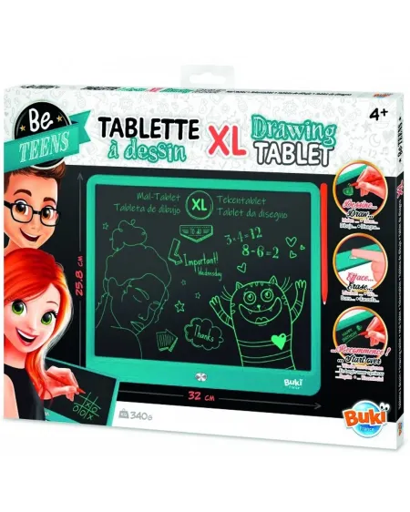 TABLETTE DESSIN XL  Ecris ou dessine à l'aide du stylet sans utilis...