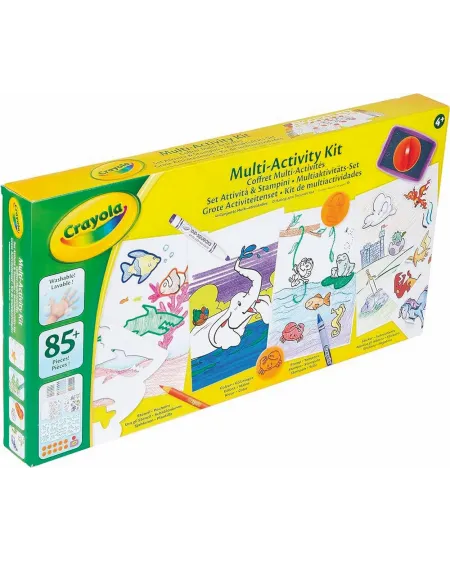 COFFRET MULTI ACTIVITES 100 PIECES 4 activités : pochoirs, coloria... COFFRET MULTI ACTIVITES 100 PIECES 4 activités : pochoirs, coloria...