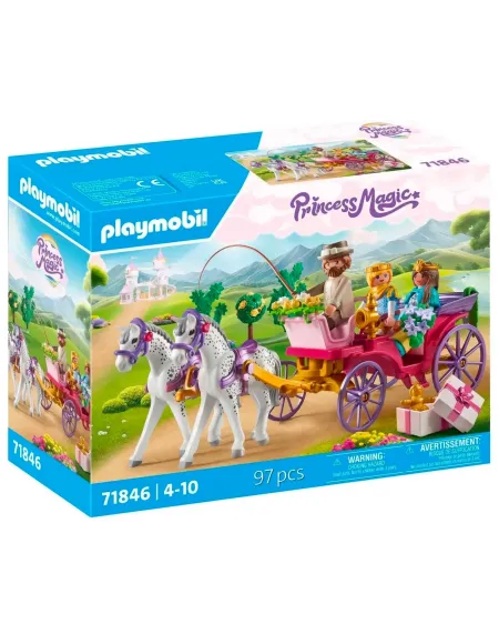 CALECHE AVEC COUPLE PRINCIER PMB71846 PLAYMOBIL Âge Minimum: 4A -... CALECHE AVEC COUPLE PRINCIER PMB71846 PLAYMOBIL Âge Minimum: 4A -...