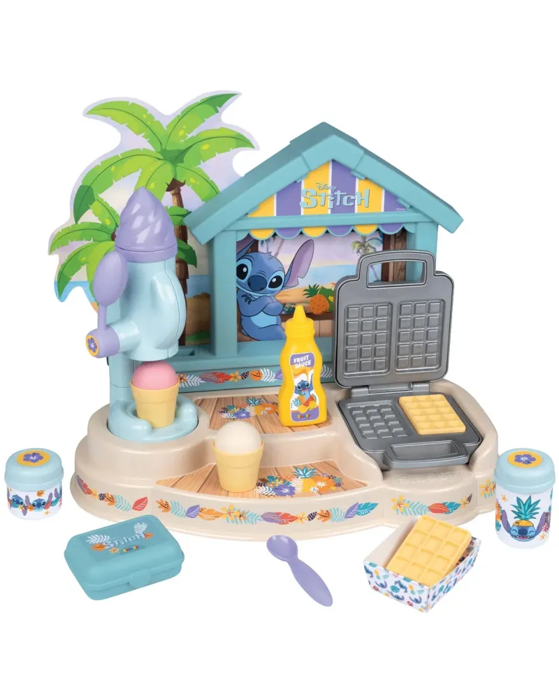 STITCH PAILLOTE GOURMANDE  1 machine à glace magique, 1 gaufrier et...