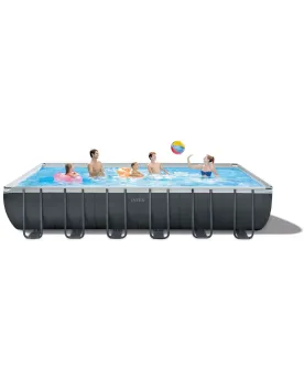 KIT PISCINE RECT 732X366X132 POMPE Technologie hydro aération pour ...