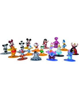 18 FIGURINES METAL DISNEY  18 personnages emblématiques de 4 cm en ...