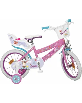 VELO 16" FANTASY 2 FREINS PANIER ET PORT  Roues gonflables, 2 frein...