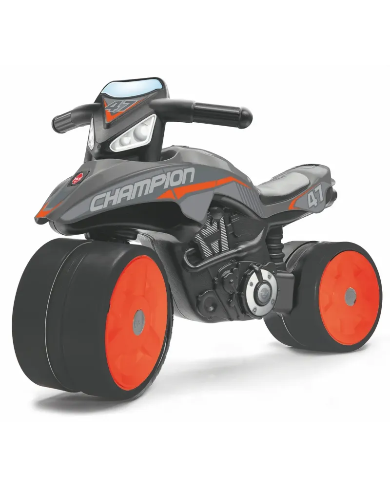 DRAISIENNE CHAMPION ANTHRACITE  Larges roues silencieuses pour plus...