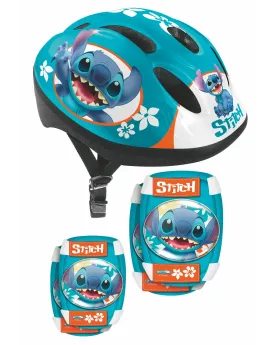 CASQUE ET PROTECTIONS STITCH  Casque, genouillères et coudières. ST...