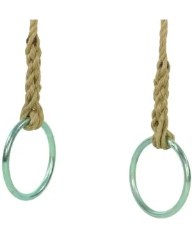 AGRES ANNEAUX CORDES 1M80  Trapèze, disque, échelle et corde à noeu...