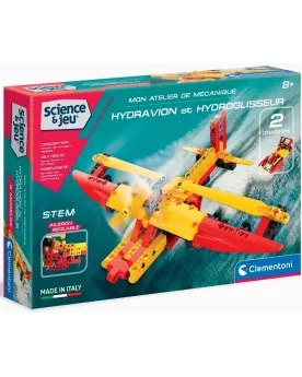 ATELIER MECANIQUE HYDRAVION/HYDROGLISSEU  130 pièces pour construir...