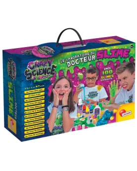 CRAZY SCIENCE LABORATOIRE DU DOC SLIME  Crée des centaines de slime...