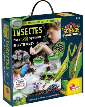 I'M A GENIUS SCIENCES INSECTES Nombreux accessoires utiles, tels qu...