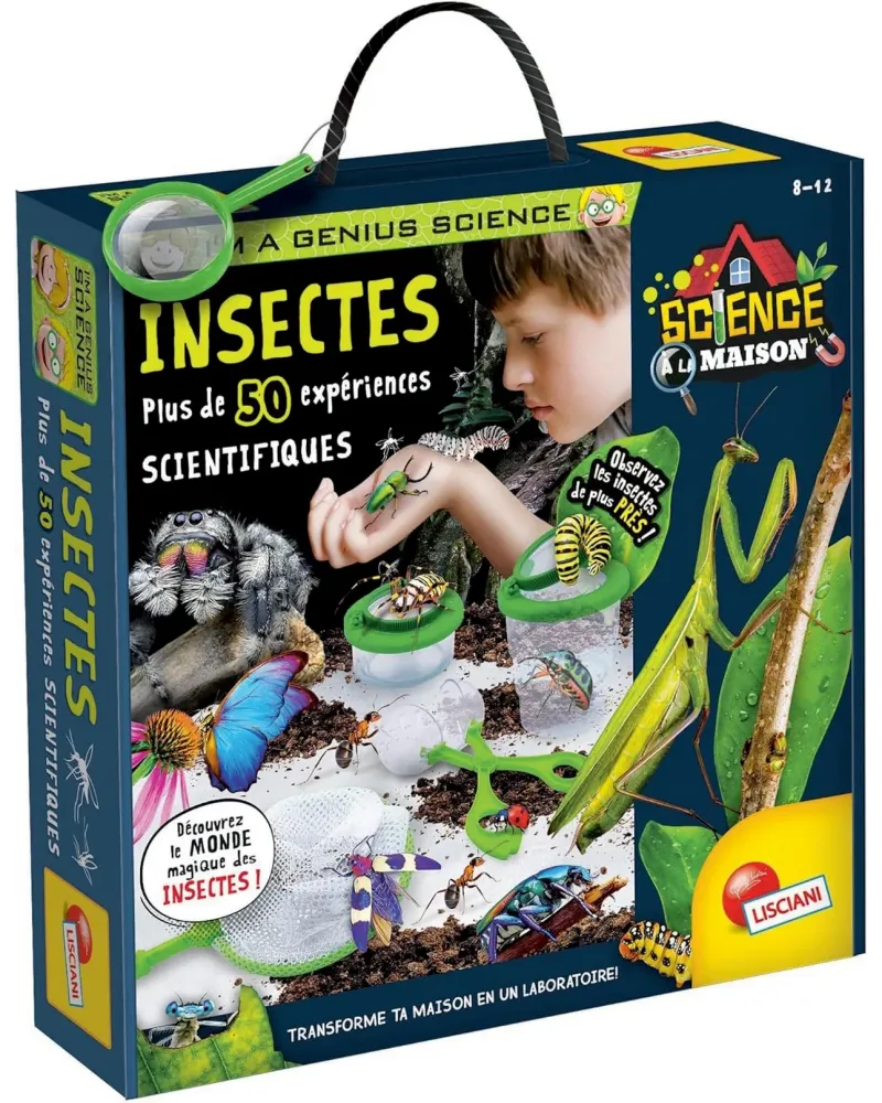 I'M A GENIUS SCIENCES INSECTES Nombreux accessoires utiles, tels qu...