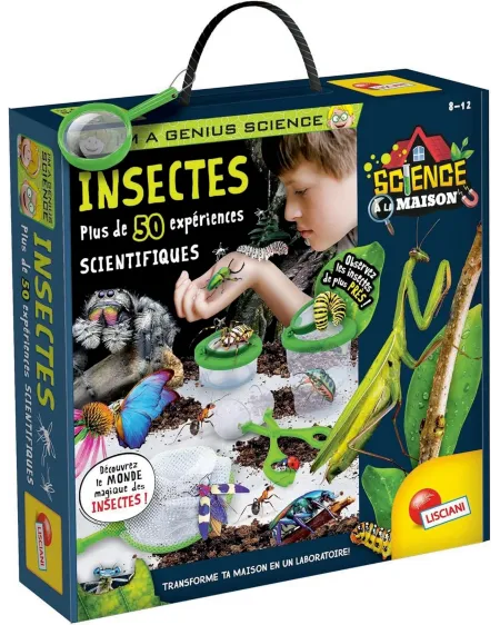 I'M A GENIUS SCIENCES INSECTES Nombreux accessoires utiles, tels qu...