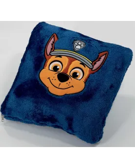 COUSSIN COUVERTURE 40X40CM PAW PATROL BL