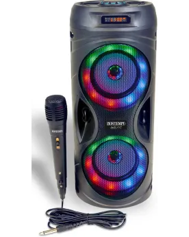 ENCEINTE 2X80W LUM RYTHME MICRO FILAIRE