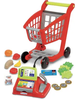 CADDIE MAGASIN VIDE + CAISSE ENREGISTREU