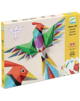 COFFRET PLIAGE ET COLLAGE AMAZONIE