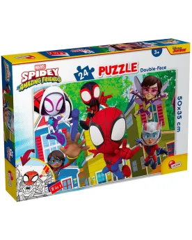 PUZZ. 34PCES PLUS 24 SPIDEY
