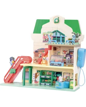 BLUEY LE SUPERMARCHE +2 PERSONNAGES