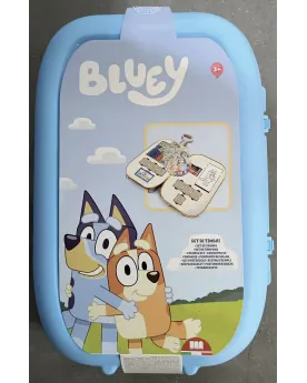 TROLLEY BLUEY MARQUEURS/TAMPONS/CRAYONS