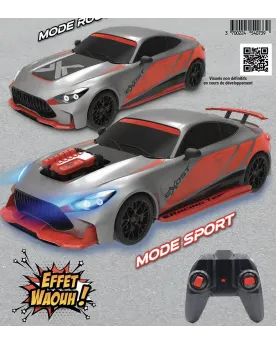 R.C. 1/16 TRANSFORMING CAR MODE ROUTE