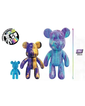 PACK DE 3 OURS MARBLING