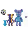 PACK DE 3 OURS MARBLING