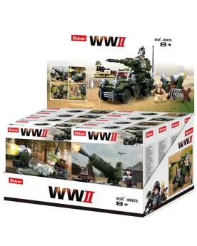 DSPL WORLD WAR PETITES BOITES ARMES/SOLD   SLU38-B0678 SLUBAN Âge M...