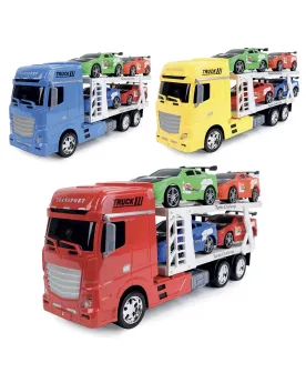 CAMION 44 CM TRANSPORT 4 VOITURES  44 cm. Au choix. MGM097279 MGM Â...