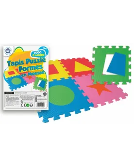 10 DALLES MOUSSE 30X30 FORMES  10 dalles en mousse EVA de 30 x 30 c...