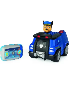 PAW PATROL RC CHASE Avec un bouton, tu conduis Chase vers l'avant e...