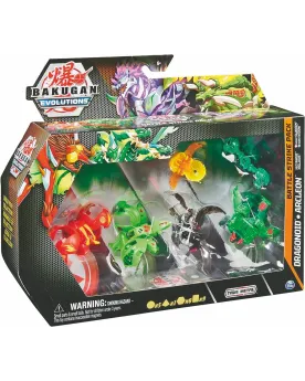 BAKUGAN BATTLE STRIKE PACK DE 6  Comprend : 3 Bakugan, 1 Geogan, 2 ...