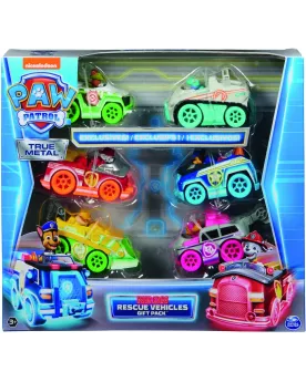 PAW PATROL TRUE METAL VEHICULES GIFTPACK  En métal. SPN6064139 SPIN...
