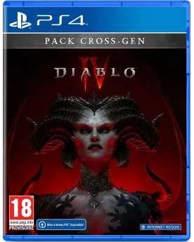 PL4 DIABLO IV FR   PS4729820 PLAYSTATION 4 Âge Minimum: 18A -Âge Ma...