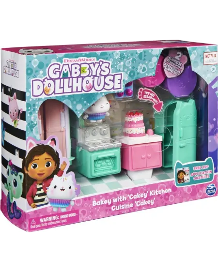 GABBY'S DOLLHOUSE CUISINE Ce playset se connecte d'ailleurs avec la...
