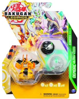 BAKUGAN STARTER PACK SAISON 5  Inclus : 2 Bakugan, 1 Bakugan Ultra,...