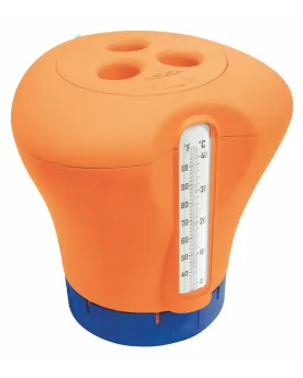 DIFFUSEUR DE CHLORE + THERMOMETRE  Pour chlore sous forme solide. K...