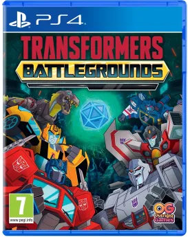 PL4 TRANSFORMERS BATTLEGROUNDS   PS4535128 PLAYSTATION 4 Âge Minimu...
