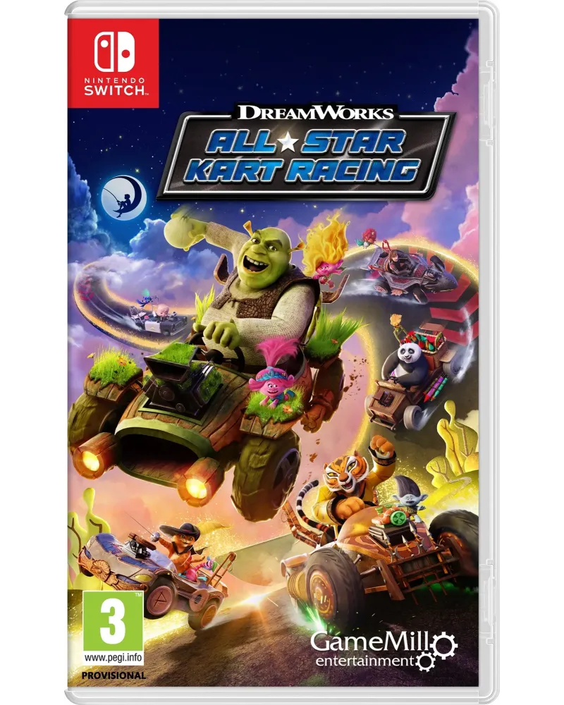 SWITCH DREAMWORKS ALL-STAR KART RACING   SWT830142 NINTENDO SWITCH ...